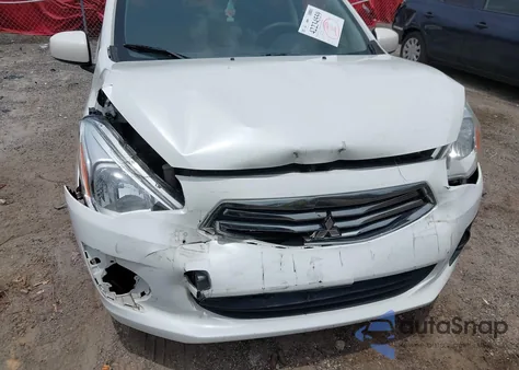 2017 Mitsubishi Mirage G4 Es z USA, uszkodzony, nr VIN ML32F3FJ6HHF08999